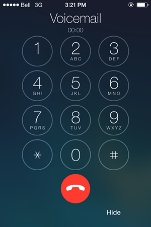 Switching from iPhone Visual voicemail